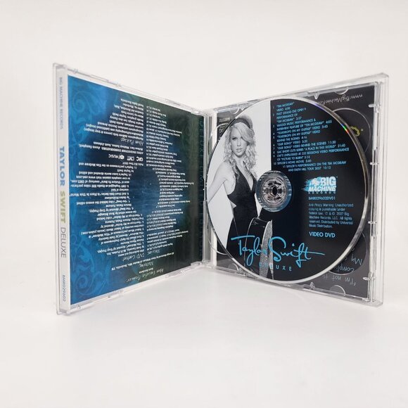 Taylor Swift Deluxe Audio CD & Video DVD (2007) Limited Edition 2-Disc - Picture 3 of 5